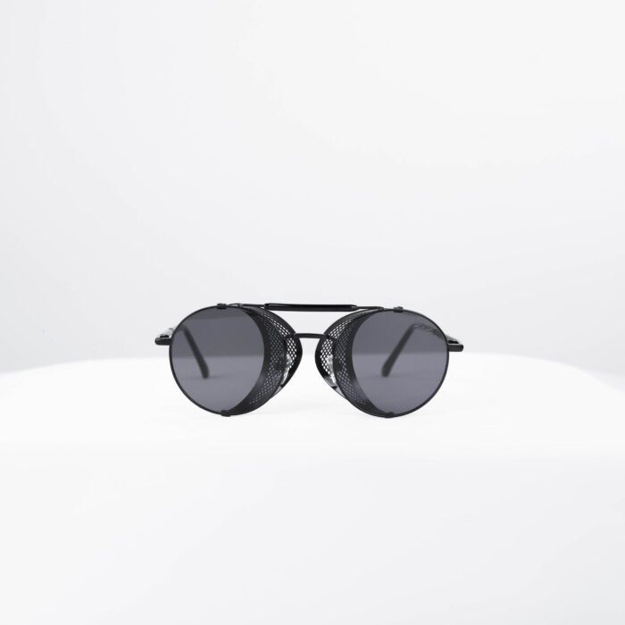 Black Eclipse Shield Sunglasses